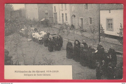 St-Gérard - Millénaire De Saint - 919 -1919 - Procession Des Reliques Dans Les Rues Du Village ( Voir Verso ) - Mettet