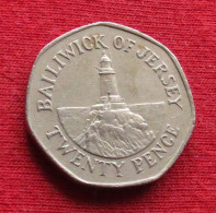 Jersey 20 Pence 1987 KM# 66 Lt 1540 *VT - Jersey