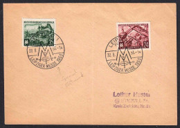 Ca0722 GERMANY (DDR) 1953, Leipziger Messe, Leipzig Fair (folded) - Cartas & Documentos