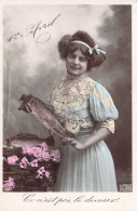 Fantaisie - 1er Avril - Ce N'est Pas Le Dernier  - Poisson D'avril - Carte Postale Ancienne - 1 De April (pescado De Abril)