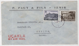 TURKEY,TURKEI,TURQUIE ,IZMIR TO SUISSE,ZURICH ,1964 COVER - Cartas & Documentos