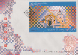 Macau, FDCB,(19), Azulejos Em Macau, 1999, - Mundifil Nºs 979 - FDC