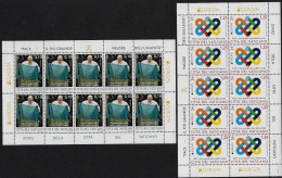 Vatican.2023.Europa CEPT.Peace – The Highest Value Of Humanity.2 M/s ** . - Unused Stamps