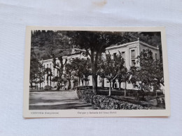 ANTIQUE POSTCARD SPAIN GUIPUZCOA CESTONA - PARQUE Y FACHADA DEL GRAN HOTEL USED 1961 - Pontevedra