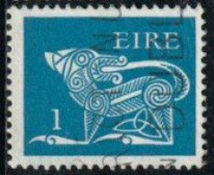 Irlande 1971 Yv. N°253 – 1p Bleu Chien Stylisé – Oblitéré - Gebraucht