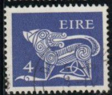 Irlande 1971 Yv. N°259 – 4p Bleu-violet Chien Stylisé – Oblitéré - Oblitérés