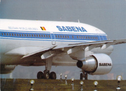 Avion - Sabena - Belgian World Airlines - An Airbus A 310 - Carte Postale - 1946-....: Moderne