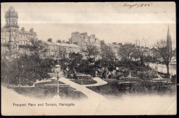 United Kingdom - 1905 - Postcard - Yorkshire - Harrogate - Prospect Place And Terrace - Harrogate