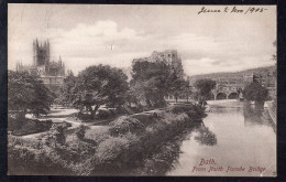 United Kingdom - 1905 - Postcard - Somerset - Bath From North Parade Bridge - Bath