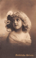 Carte Postale Fantaisie Enfant-Jeune-Fille-Young-Girl-Child Woman-Kind-Portrait - Grete Reinwald - Fröhliche Ostern - - Portraits