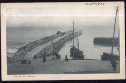 Great Britain - 1905 - Postcard - Scotland - St. Andrews Pier - Fife