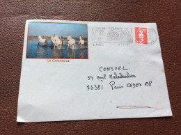 103 *ARMOIRIE Enveloppe  LA CAMARGUE Annee1991 - Briefe U. Dokumente