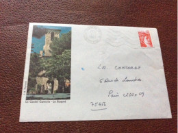 106 *ARMOIRIE Enveloppe  LE CASTEL CANNOIS - LE SUQUET  Annee1981 - Briefe U. Dokumente