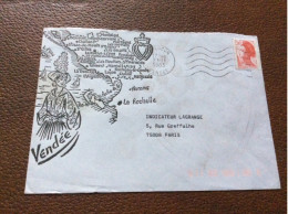 107 *ARMOIRIE Enveloppe  VENDÉE  Annee1983 - Briefe U. Dokumente