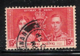 HONG KONG  Scott # 152 Used - KGVI Coronation - Usati