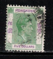 HONG KONG  Scott # 165A Used - KGVI - Usati