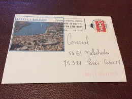 113*ARMOIRIE Enveloppe  ARLES LA ROMAINE  Annee1991 - Briefe U. Dokumente