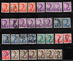 HONG KONG  Scott # 203//212 Used - QEII Short Set With Duplication - Usati