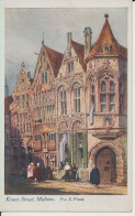 CARTE POSTALE      MALINES-MECHELEN   (BELGIQUE)    REPRODUCTION DE SAMUEL PROUT  (PEINTRE ANGLAIS ) - Mechelen