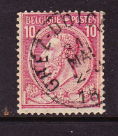 BELGIQUE COB 46 OBL Centrale  GREZ DOICEAU (LOT108) - 1884-1891 Léopold II