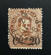 Italie  1890 King Umberto I – Surcharged -20/30Cmi/C  Used - Oblitérés