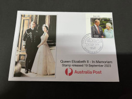 (20-9-2023) Queen Elizabeth II In Memoriam (special Cover) Prince Philip (released Date Is 19 September 2023) - Covers & Documents