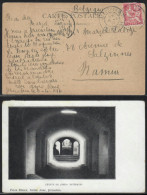 Jerusalem 1911 France Levant Palestine Crypteb Du Credo Peres Blancs Sainte Anne - Cartas & Documentos
