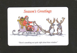 BT, PRO338, Private Chip, Only 50 Pcs Made  0018/50, Season's Greetings, Christmas, Santa - Altri & Non Classificati