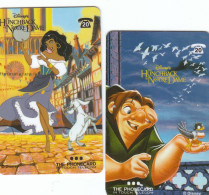 Intouch Phonecards, Disney , The Hunchback Of NotreDame, 2x - [2] Prepaid- Und Aufladkarten