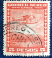 Chile - Chili - C14/20 - 1944 - (°)used - Michel 342 - Vliegtuig Boven Andes - Chili