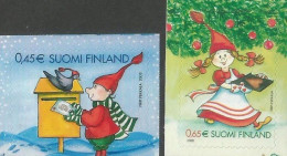 Finland Finnland Finlande 2003 Merry Christmas And Happy New Year ! Set Of 2 Stamps Mint - Unused Stamps