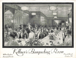 ROYAUME UNI - Kettner's Banqueting Room - Church Street - London - Carte Postale Ancienne - Other & Unclassified