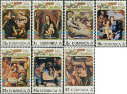 213347 MNH DOMINICA 1974 NAVIDAD - Dominica (...-1978)