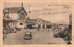 BELGIQUE- Liège - La Gare Des Guillemins - Carte Postale Ancienne - Liege