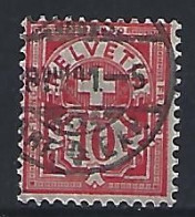 Switzerland 1882-1894  Sitzende Helvetia (o) Mi.54 - Oblitérés