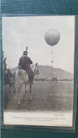 Voyage Du Président De La République En Italie , Le Ballon Militaire , Rare - Characters