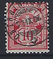 Switzerland 1882-1894  Sitzende Helvetia (o) Mi.54 - Oblitérés