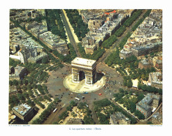 Photo  -  Reproduction -  Paris : Place De L'étoile - Europe