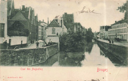 BELGIQUE- Bruges - Quai Des Augustins - Carte Postale Ancienne - Brugge