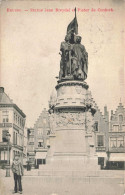 BELGIQUE- Bruges - Statue Jean Breydel Et Pieter De Coninck - Carte Postale Ancienne - Brugge