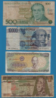 LOT BILLETS 4 BANKNOTES: BRASIL - ITALIA - GUATEMALA - VIETNAM - Lots & Kiloware - Banknotes