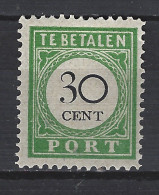 Curacao Port 18 Type 1 MLH ; Port Postage Due Timbre-taxe Postmarke Sellos De Correos 1892 - Curaçao, Nederlandse Antillen, Aruba