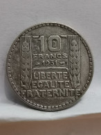 10 FRANCS TURIN ARGENT 1931 FRANCE / SILVER - 10 Francs