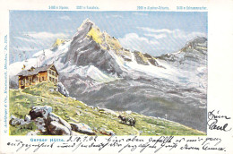 Geraer Hütte Im Valsertal Gel.1902 AKS - Zillertal