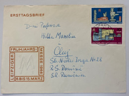 1966 FDC Brief Nach Romania - 1950-1970