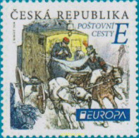 626939 MNH CHEQUIA 2020 EUROPA CEPT 2020 - ANTIGUAS RUTAS POSTALES - Unused Stamps
