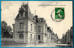 CPA 61 LE MESLE-sur-SARTHE Orne - Grande Rue - Le Mêle-sur-Sarthe