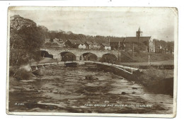 Scotland Postcard Stirlingshire Dunblane Fairy Bridge Rp Animated Valentine's - Stirlingshire