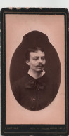 PHOTOGRAPHIE - Petite Photo 6.5x105.5 Cm - Portrait D'un Homme Apres Déces -  Goethals Armentieres - Anonymous Persons