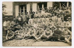 Belle Carte Photo De Soldats Blessés Et Infirmières ( Voir Inscription Au Verso Lévigny Commune De 94 Hab ) - Autres & Non Classés
